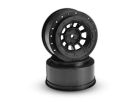 Jconcepts Hazard Slash rear, Slash 4x4 F&R wheel black 2pc. / JC-3351B