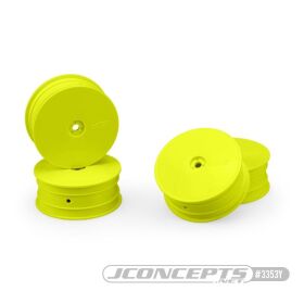 Jconcepts Mono, front wheel yellow 4pc. / JC-3353Y