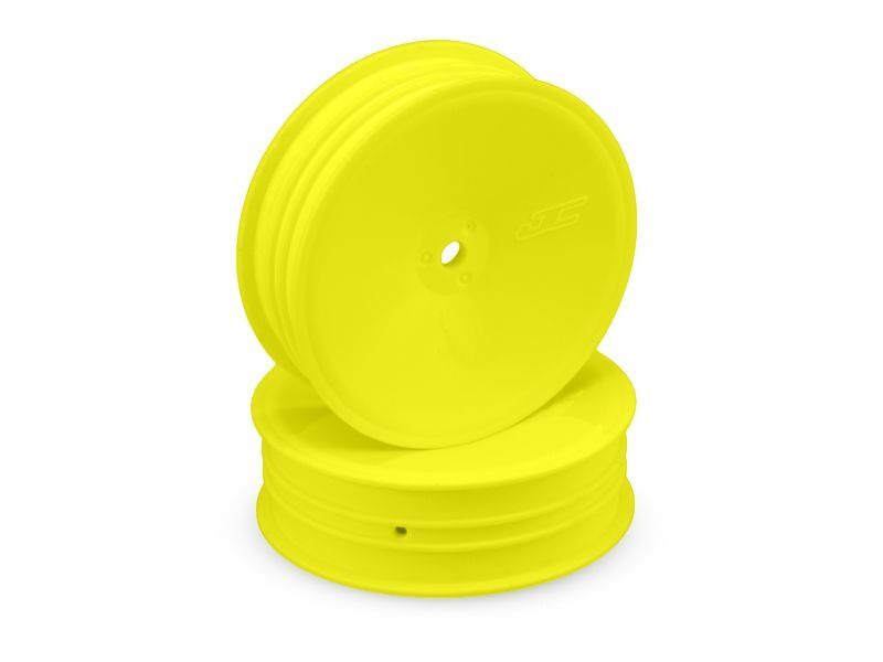 Jconcepts Mono, 2.2 slim front wheel yellow 4pc. / JC-3376Y