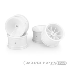 Jconcepts Mono 2.2 rear (3/16 axle) wheel (white) 4pc /...