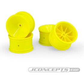Jconcepts Mono 2.2 rear (3/16 axle) wheel (yellow) 4pc /...