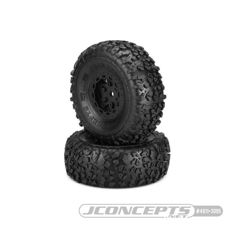Jconcepts Landmines yellow compound pre-mounted on #3393B wheels / JC-4011-3095