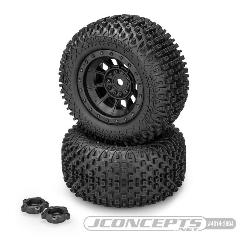 Jconcepts Choppers, Platinum compound pre-mounted on #3425B wheels / JC-4014-3994