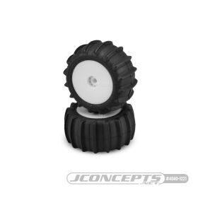 Jconcepts Animal green compound pre-mounted, white wheels...