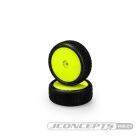 Jconcepts Fuzz Bite pink compound pre-mounted, yellow wheels front / JC-4085-2211