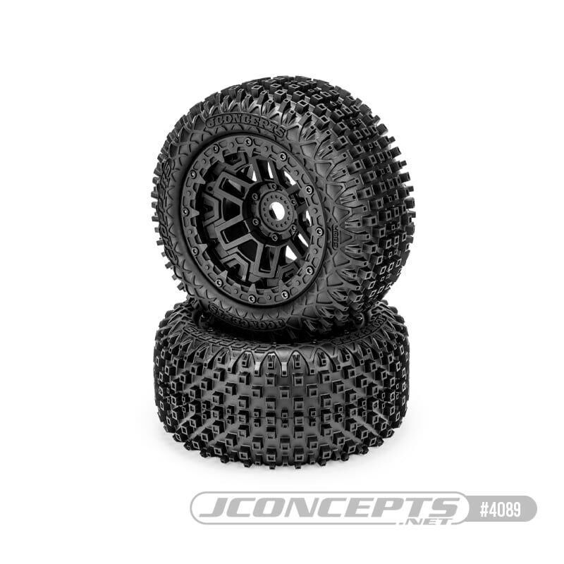 Jconcepts Choppers pre-mounted on JC #3450B wheels / JC-4089-39912