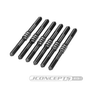 Jconcepts 3.5 x 48mm Fin Titanium turnbuckle, 6pc....