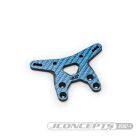 Jconcepts Carbon fiber front shock tower blue / JC-5187-1