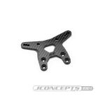Jconcepts Carbon fiber front shock tower black / JC-5187-2
