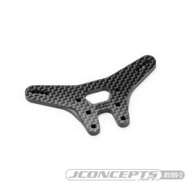Jconcepts Carbon fiber rear shock tower black / JC-5199-2