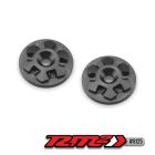 Jconcepts RM2 clover large flange 1/8th wing buttons black 2pc. / JC-8125