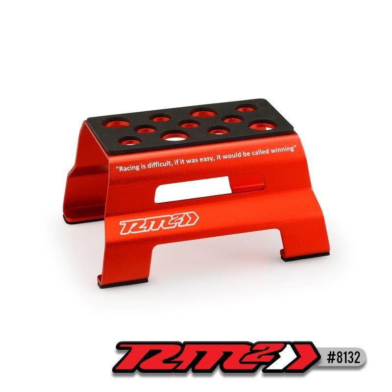 Jconcepts RM2 metal car stand red / JC-8132