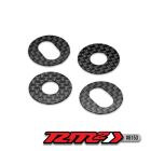 Jconcepts RM2, 1/8th off-road carbon fiber body shell washers w/adhesi / JC-8153