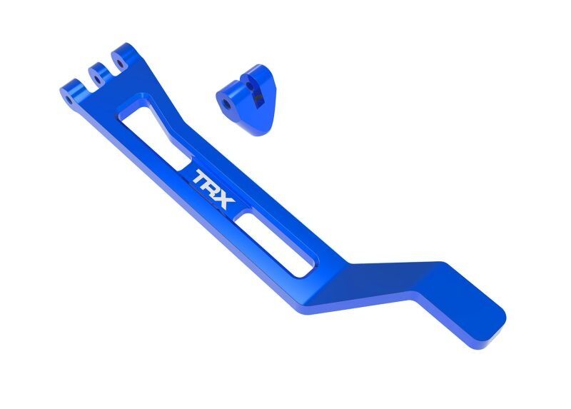TRAXXAS Mini-Maxx Zubehör Akku-Halter-Strebe Alu blau / TRX10726-BLUE