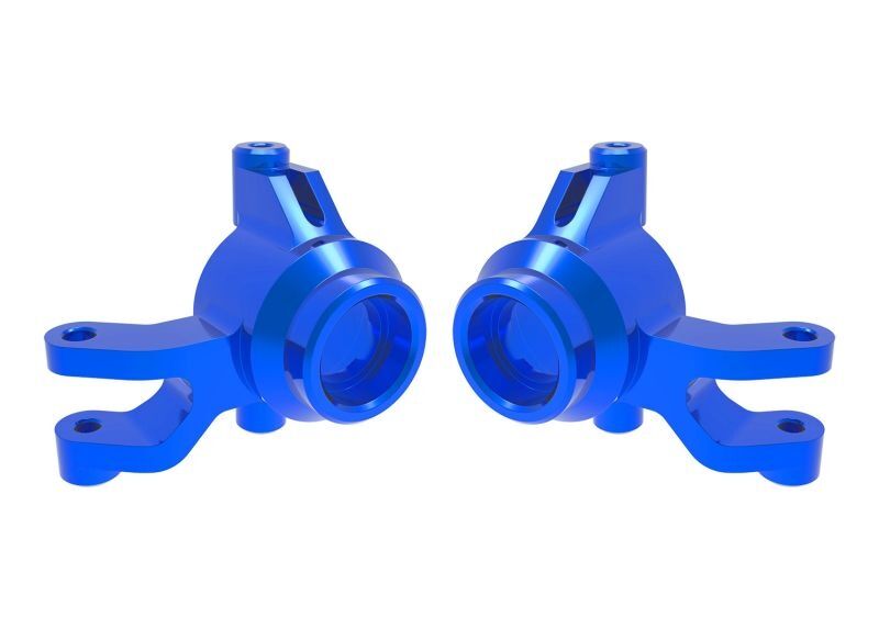 TRAXXAS Mini-Maxx Zubehör Lenkhebel l/r Alu blau / TRX10734-BLUE
