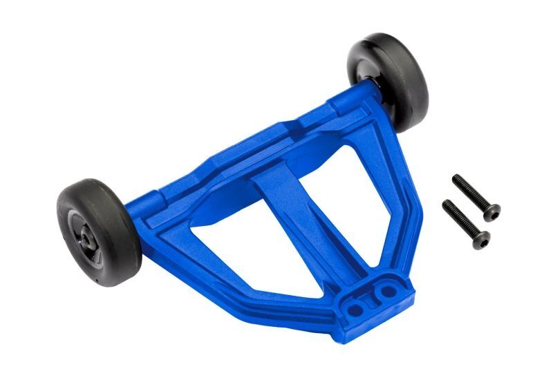 TRAXXAS Mini-Maxx Zubehör Wheeliebar montiert blau / TRX10776-BLUE