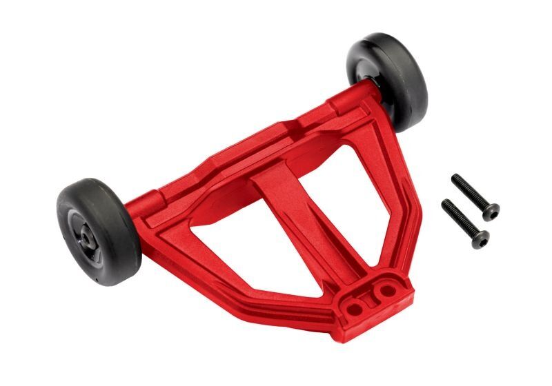 TRAXXAS Mini-Maxx Zubehör Wheeliebar montiert rot / TRX10776-RED
