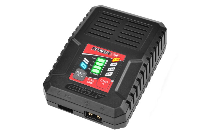 Team Corally Racer 50 AC Charger 2-4S Li-po 50W EURO Version