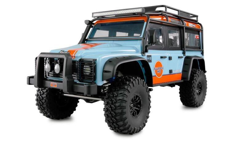 AMEWI / ALLRock H8 Scale Crawler brushless 1:8 ARTR blau/orange / 22690