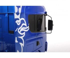 TAMIYA 1:14 RC Scania R620 6x4 Highl.blau lackierte Karosserie / 300056327