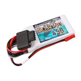 Gensace Soaring LiPo 3S 11.1V-450-30C(JST) 58x31x13.5mm...