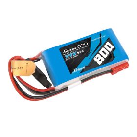 Gensace Batterie LiPo 2S 7.4V-800-45C (JST) 55x30x16mm...