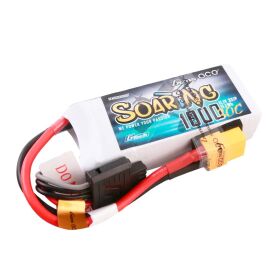 GensAce Soaring LiPo 2S 7.4V-1000-30C (XT60) 69.5x54x11mm 63g G-Tech / GE1-1000-2X6GT