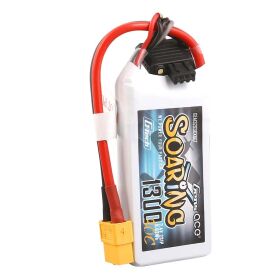 Gensace Soaring LiPo 2S 7.4V-1300-30C (XT60) 69x34x14.5mm 79g G-Tech / GE1-1300-2X6GT