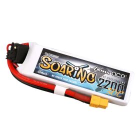 GensAce Soaring LiPo 2S 7.4V-2200-30C(XT60) 104x34.5x14.5mm 122g GT / GE1-2200-2X6GT