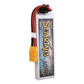 GensAce Soaring LiPo 2S 7.4V-4000-30C (XT90) 133x41.5x15.5mm 208g / GE1-4000-2X9GT
