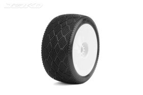 Jetko J-Zero Soft verklebt auf Felge weiß Truggy...