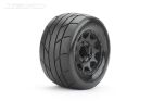 Jetko EX Tyre MT Super Sonic Black Wheel 2.8" Hex 12,14,17mm (2) / JK2804CB
