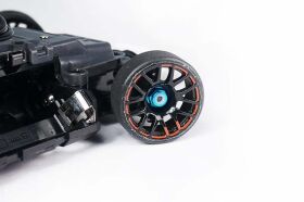 Koswork Stoppmuttern M2 geflanscht Alu Blau Koswork (5)...