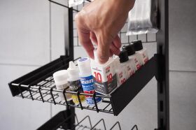 Koswork Ständer für Ölflaschen max Diam 34mm (385x315x1340mm) / KOS50710