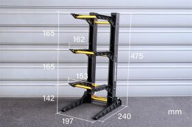 Koswork RC Car Display Rack (für 3 Modelle) 200x240x475mm / KOS50743