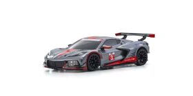 Kyosho Mini-Z MR04 RWD Corvette C8-R Gun Metal/Red...