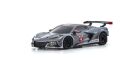 Kyosho Mini-Z MR04 RWD Corvette C8-R Gun Metal/White (W-MM/KT531P) / K.32356GMW