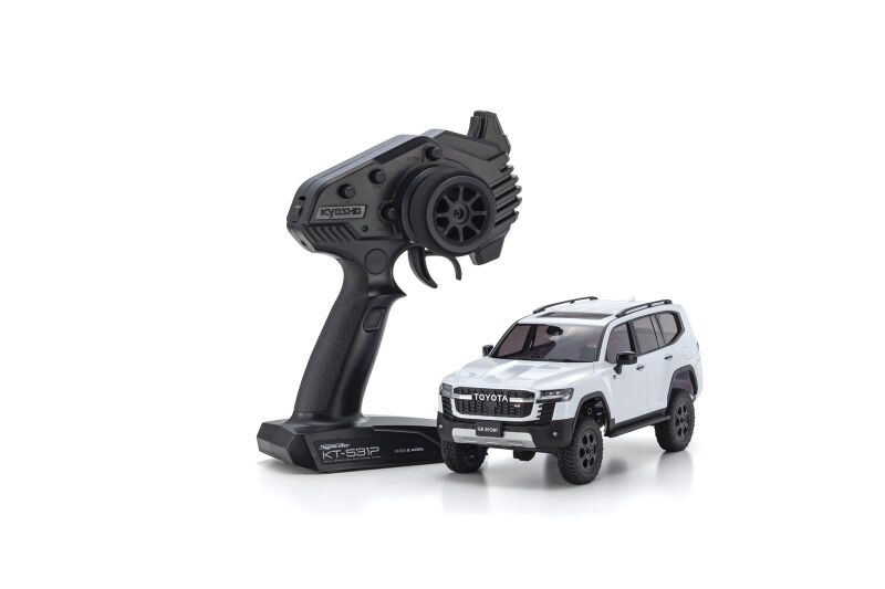 Kyosho Mini-Z 4X4 MX-01 Toyota Land Cruiser GR Sport Precious White (KT531P) / K.32538PW