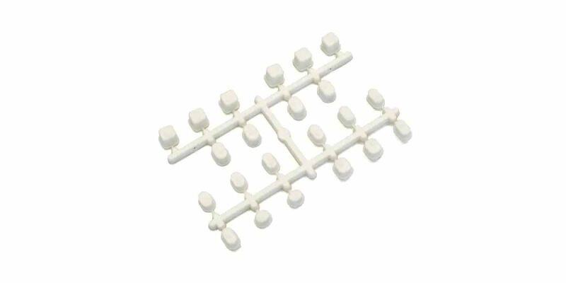 Kyosho Buchsensatz Kyosho Inferno MP9 Weiss / K.IF442WB