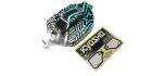 Kyosho Karosserie Kyosho 1:8 Inferno NEO 4.0 VE Type.2 (White/Gren) / K.IFB122WG