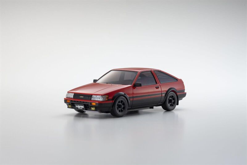Kyosho Autoscale Mini-Z Toyota Corolla Levin AE86 Red-Black (MA020) / K.MZP473RBK