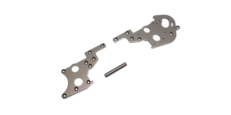 Kyosho Getriebekasten Hinten Kyosho Optima Pro (2) Gun Metal / K.OT215GM