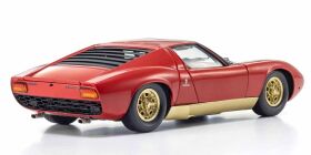 Kyosho 1:18 Lamborghini Miura P400 1968 Red-Gold / KS08314R