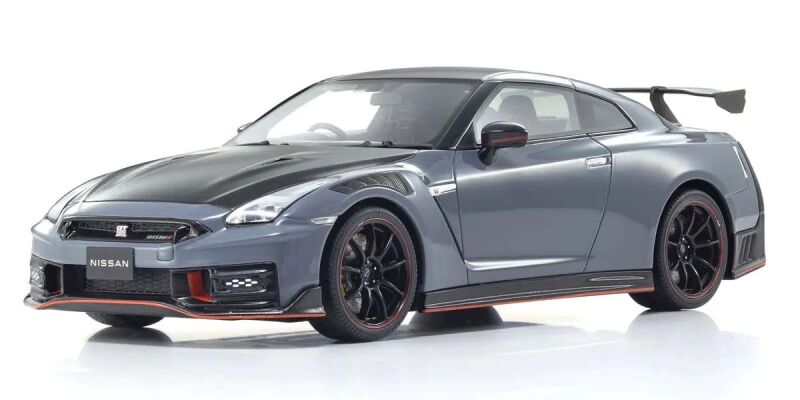 Kyosho 1:18 Resin Samurai Collection Nissan GT-R Nismo 2024 SP Gray / KSR18061GR