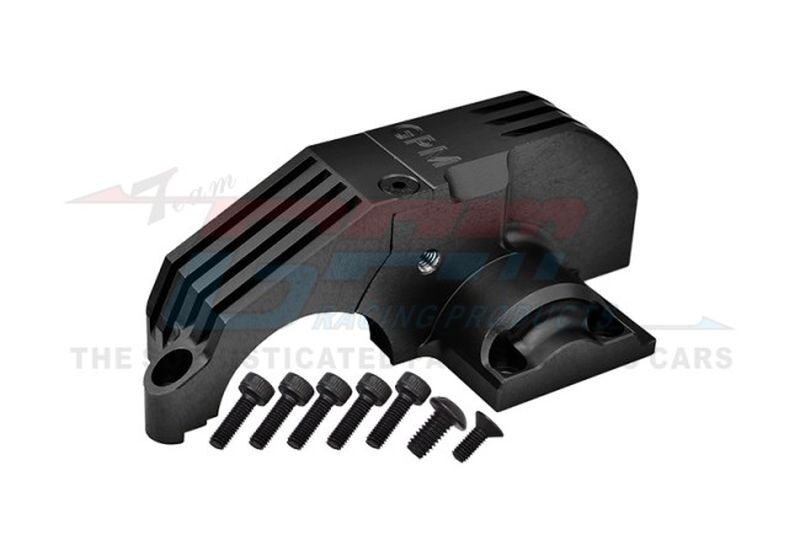 GPM Aluminium Hauptzahnradabdeckung schwarz / GPMTXMS038GCNBK