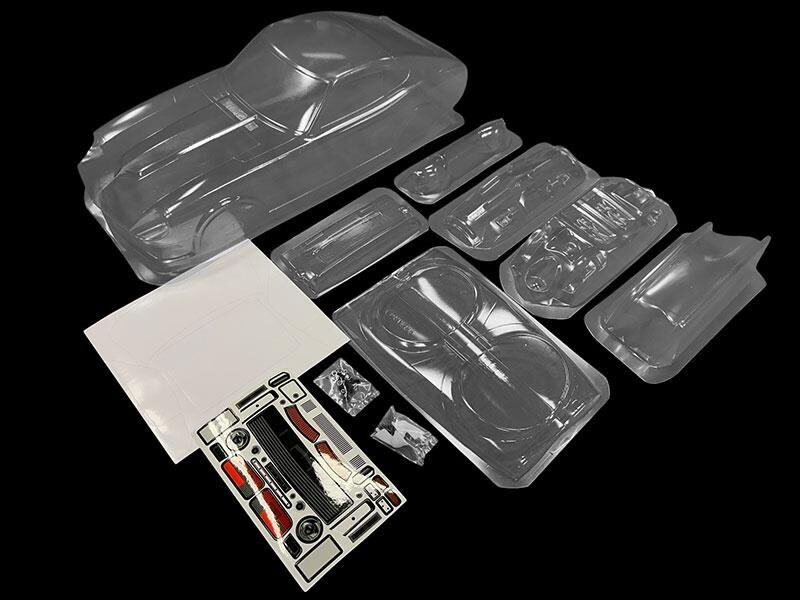 H-SPEED Fairlady 240Z 200mm mit Dekor und Scheibenabdeckung / HSPL018