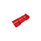 H-SPEED 1/8 Flügel High Downforce rot / HSPX076