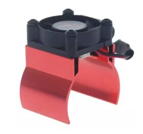 H-SPEED Alu Kühlkörper rot mit Ventilator /...