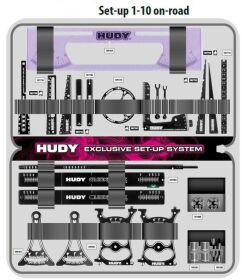 HUDY SET-UP BAG 1/10 TOURING CARS 1/10&1/12 PAN CARS...