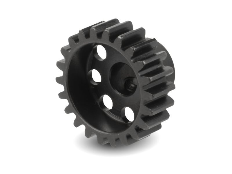 HUDY PINION GEAR HARD STEEL 22T / 32 (MODUL 0.8) / HUD294222